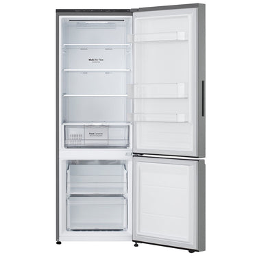Transportation damaged LG 335 L Bottom Mount Refrigerator – Stainless Steel (GB-B300PL)